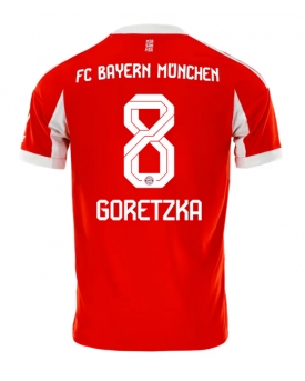 Billige Fotballdrakt Bayern Munich Leon Goretzka #8 Replika Hjemmedrakt 2025-26 Kortermet Billige Fotballdrakt Bayern Munich Leon Goretzka #8 Replika Hjemmedrakt 2025-26 Kortermet